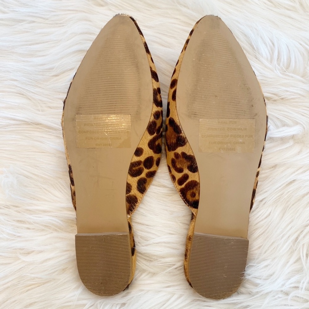 Steve Madden Antoinette Leopard Slipper Mules 7.5 - Picture 8 of 8
